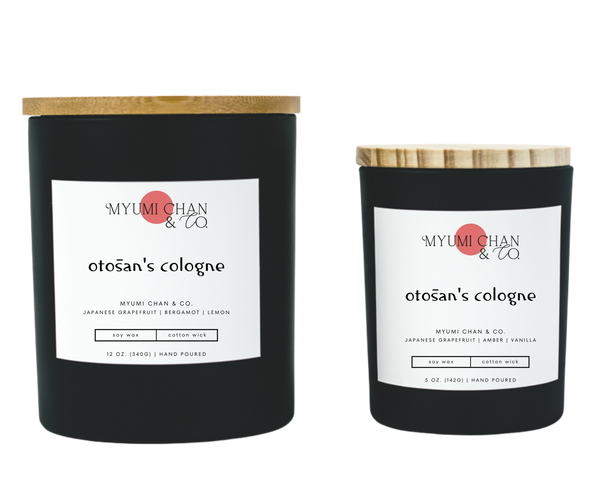 Otōsan's Cologne hand-poured 100% soy wax candle