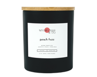 Peach Fuzz soy candle by Myumi Chan & Co.